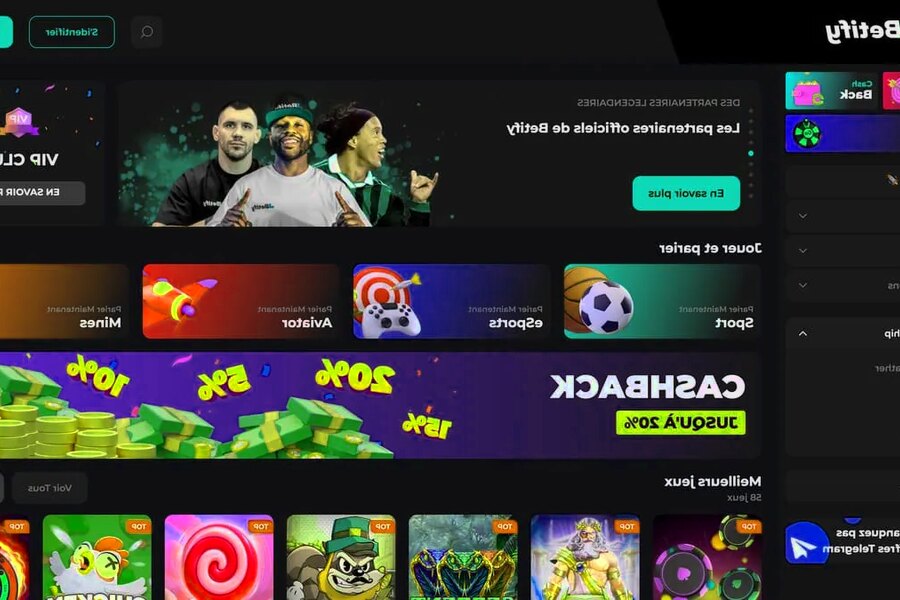 Betify Casino - Découvrez notre application mobile APK